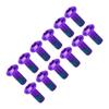 BOLANY 12pcs Mountain Bike Disc Brake Rotor Bolts Screws Alloy Steel Disc Rotor Screws
