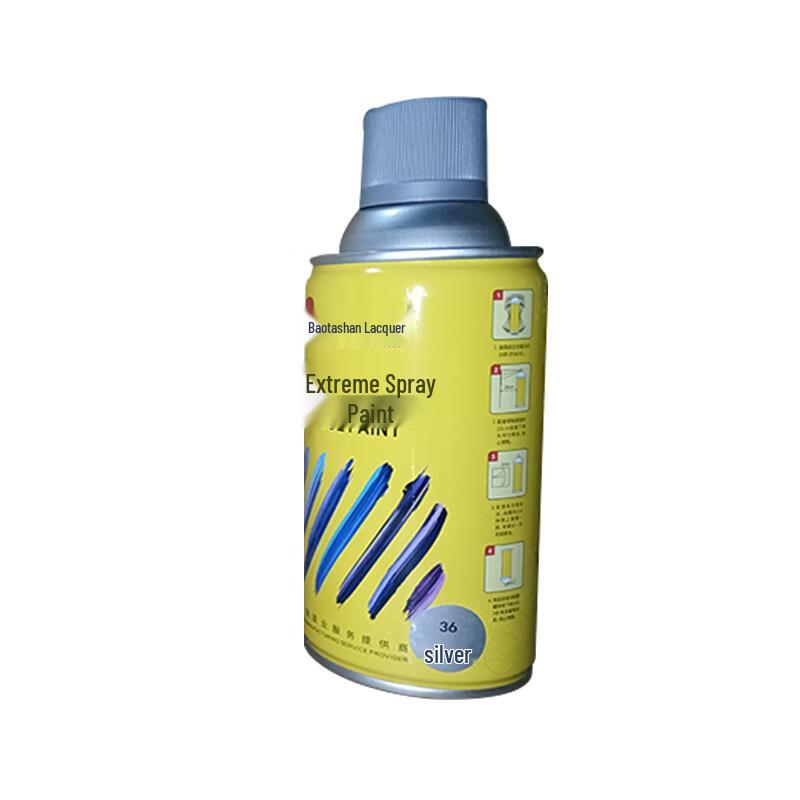 Pagoda Mountain Silver Spray Paint 400ml