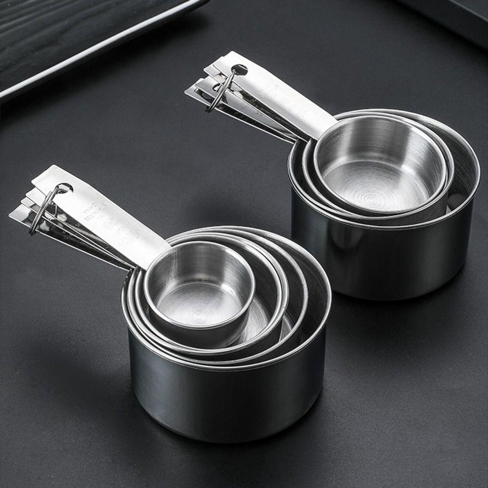 Food Grade Measuring Spoon Set with Scale Baking Measuring Tool  Baking Tools