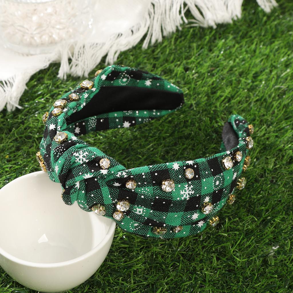 Wide Christmas Hair Hoops Thanksgiving Gift Headbands Bezel Hair Bands Ladies Fashion Hair Accessories Head Band Hoops Headwear