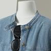 Women's Vintage Washed Loose-Fit Denim Jacket