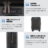 Made in Japan Carry Carry Grip Expandable Equipped with TSA Double Hook Cup Ultra Aluminum Business Belt S Turquoise [BlueSea] Suitcase, Case, Bag,