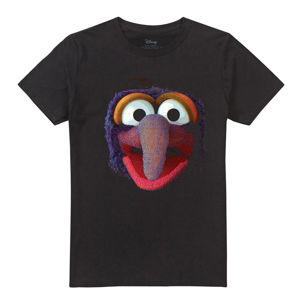 The Muppets Unisex Adult Gonzo Face T-Shirt