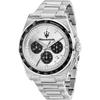 Velocità Chrono Silver Stainless Steel Men's Quartz Chronograph with Date R8873652006