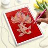 Handmade DIY Pearl Painting Koi Fish Theme Bedroom Living Room Frameless Diy Handmade Sticky Diamond Creative Canvas Painting