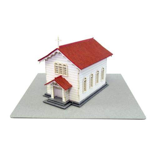 

Sankei 1/220 Miniature Petit Church Paper Craft Kit