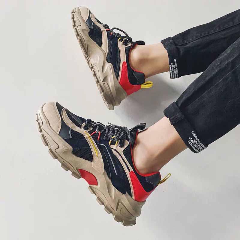 Plus Size 39-44 Summer Men Low-top Mesh Sneakers Comfortable Breathable Basketball Shoes Non-slip Running Shoes Outdoor Travel Shoeses