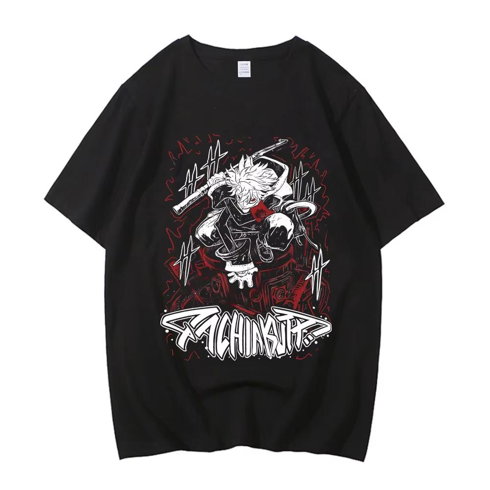 2025 Anime Gachiakuta Printed Graphic T-shirts for Men and Women Short-sleeved T-shirts High Quality Cotton Streetwear
