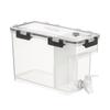 Chilled Water Pitcher with Tap: Fridge-Compatible, Sealed & Thickened for Summer, Large Capacity for Fruit Tea