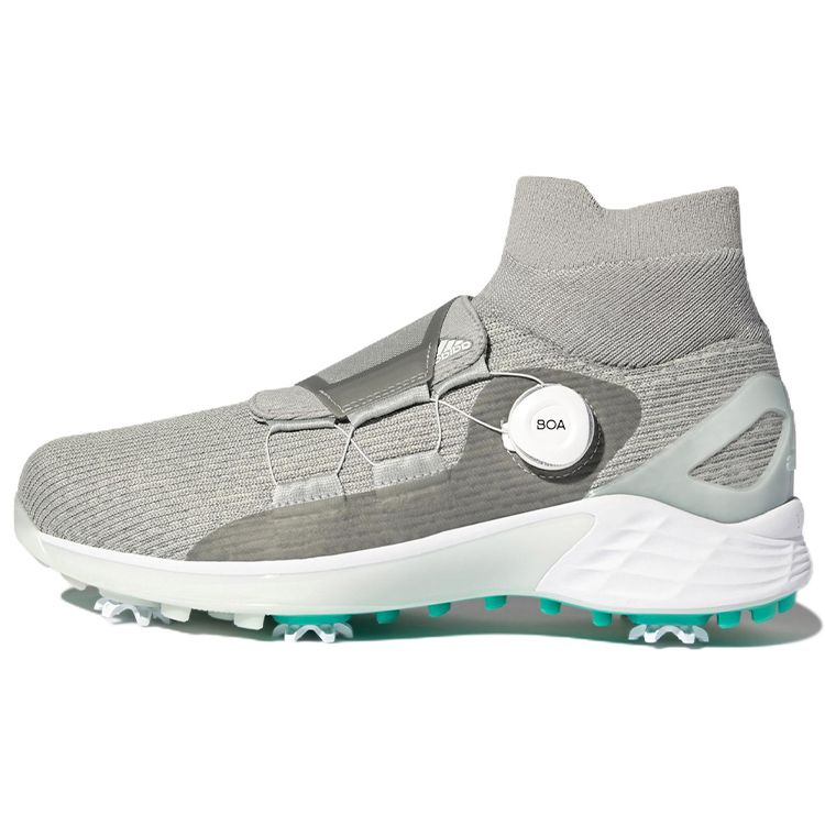 Adidas Zg21 Motion Boa Durable Mid-Top Golf Shoes Women Golf Shoes Gray GW0897
