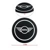 NVOGW1 For Bmw Mini 1/2pcs Non-slip Car Water Cup Pad Coaster Rubber Mat Bottle Holder Interior Anti-skid Cup Holder For Mini Cooper On