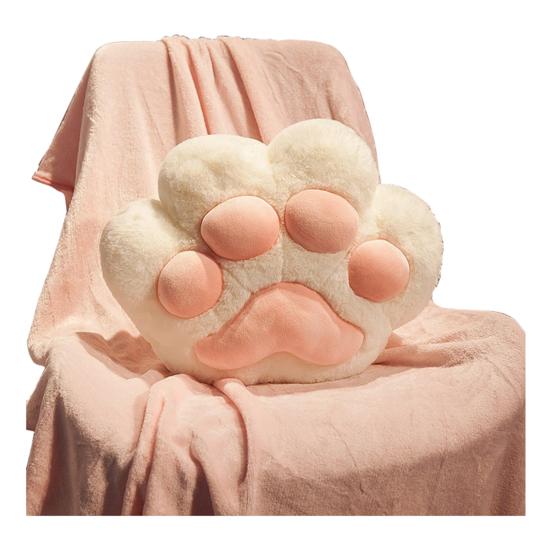 Подушка-одеяло кошачья лапка 3 в 1 Дизайн Грелки для рук Толстые 4198₽