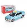 Car Alloy Taxi Model 132 Scale Light Sound Effects Children Play Gifts Festival