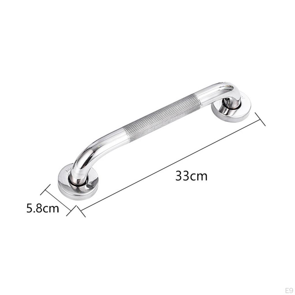 Grab Bar Balance Anti Slip Durable Stainless Steel Stable Handrail Assist Handle for Tub