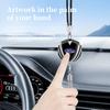 Car Logo Badge Rear View Pendant Interior Hanging Accessories For Ford ST Focus mk2 mk3 Fiesta mk7 Ranger Mondeo mk4 S-MAX Kuga AY3 ysjg8