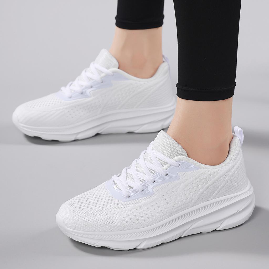 Women's shoes new lightweight non-slip thick-soled lightweight casual running shoes breathable sports