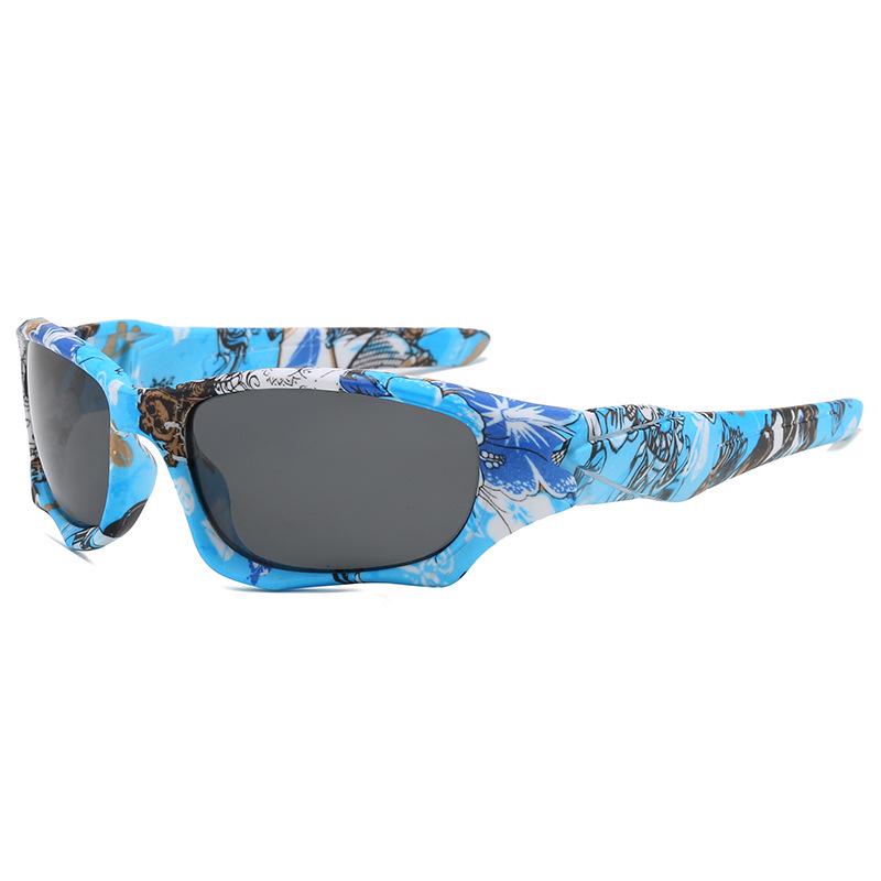 Men's Polarized Tactical Windproof Sunglasses - Military Green, Sports Style