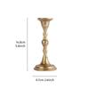 Creative Resin Candlestick European Style Bamboo-shaped Candle Holder Candle Stand Base Candlelight Dinner Props