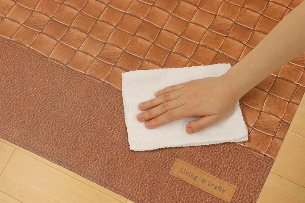 Bestco Floor Mat/Chair Mat, Antibacterial, Mildew Resistant, Odor Resistant, and Flame Retardant, 90x120cm, Leather Style, ND-4566, Classicon