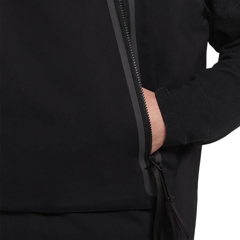 Nike Vests Men's Black Stand Collar Moderate Other CZ9265-010