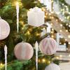 A44Z-Pink Christmas Ornaments Set Xmas Hanging Balls For Christmas Tree,Christmas Tree Topper-Star,Christmas Gift-Set