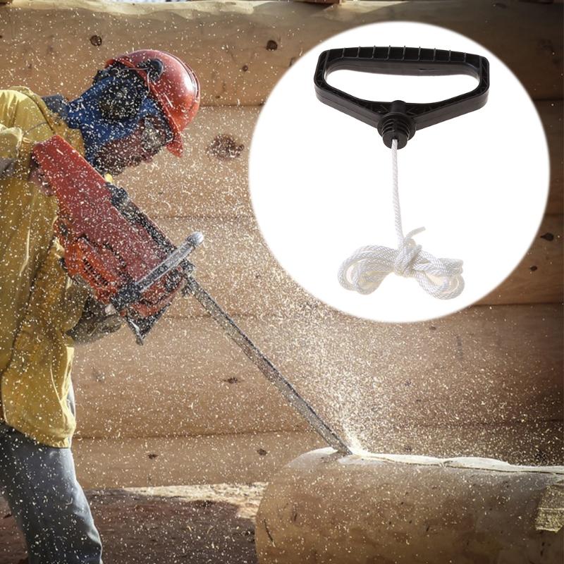 1 Pack Starter Handle & Rope Quality Material Made Handle & Rope for Snow Thrower Engines Replacement Part