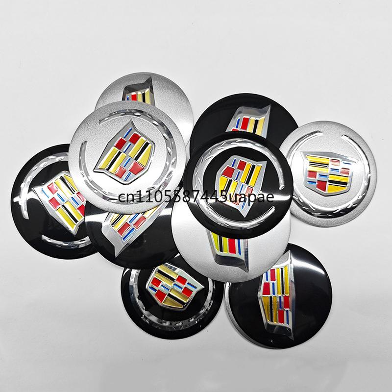 4 Stück 56mm 60mm 65mm Auto Radnabenkappe Felgenabdeckung Aufkleber Für Cadillac ATS BLS CT4 CT5 CTS SRX XT6 XTS Escalade Deville
