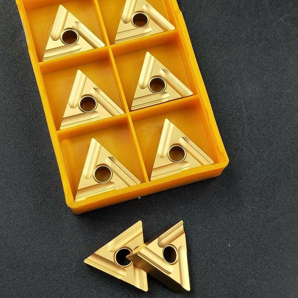 

10 Pack of TNMG160404R ES Carbide Turning Inserts for For steel Use