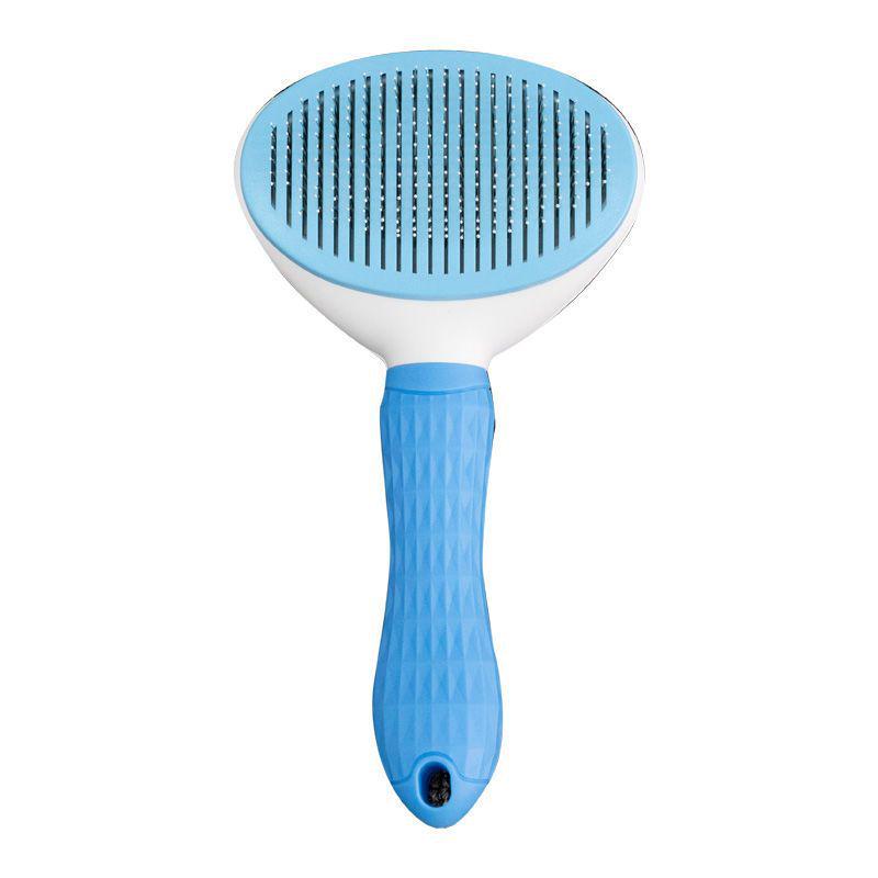 Pet Hair Removal Comb for Cats and Dogs - Effective Grooming Brush for Loose and Long Hair
