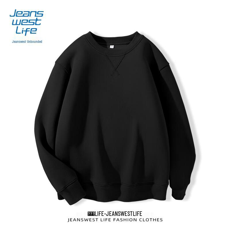 JEANSWEST LIFE Herren Lockerer Rundhals-Pullover