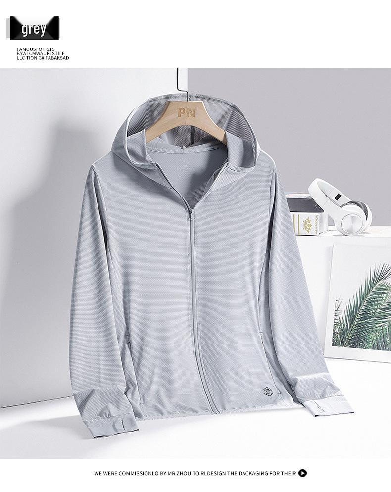 Leichte UPF50+ Sonnenschutzkleidung für Damen & Herren - Anti-UV-Nylon Skin Jacket