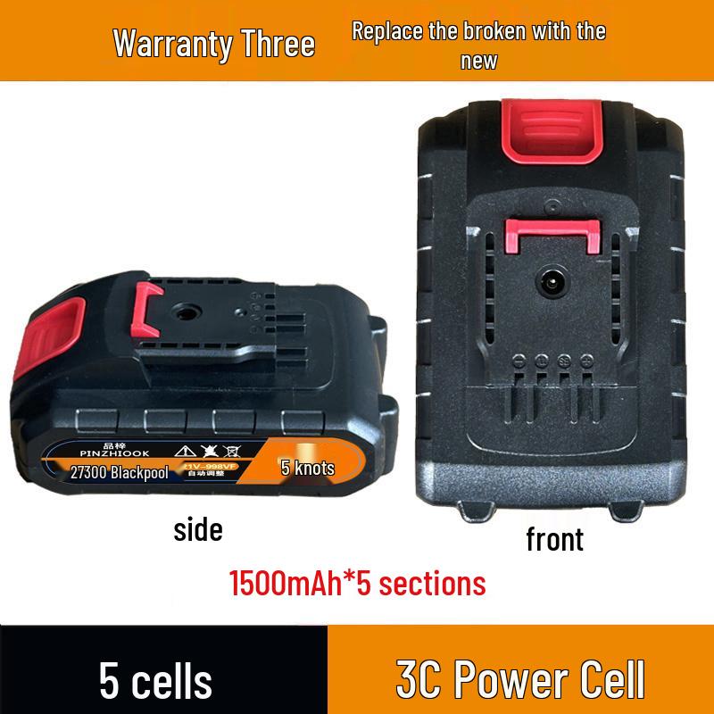 High-Capacity 21V Lithium Battery for Electric Tools and Drills