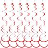 Colorful swirling decorations for birthday New Year, Halloween, wedding, anniversary, graduation and party with PVC film and plastic streamers