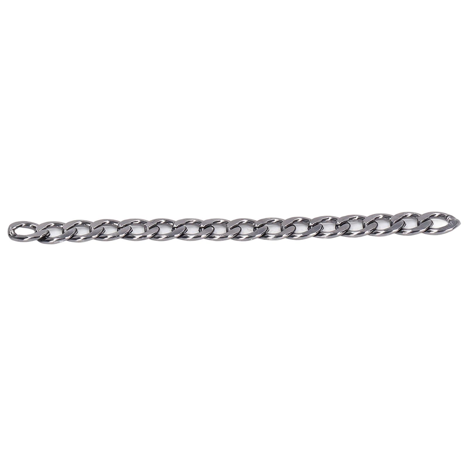 

20m Aluminum Curb Chain Elegant Rust Resistant Metal Craft Chain for Necklace Bracelet Anklet Jewelry Making