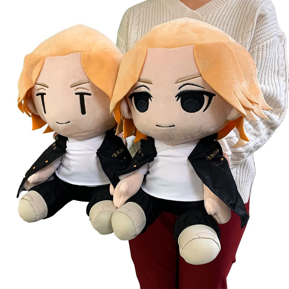 Tokyo Revengers Big Plush Toy Manjiro Set of 30cm Sano, 2, Approx.