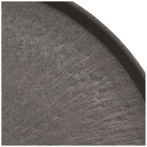 TOKI1919 Ash Cut-Edge Cafe Plate, Large Plate, One-Plate Dish, Approx. 27cm Diameter, French Style, Hotel Restaurant Specification, Ceramic, Plain, Fl