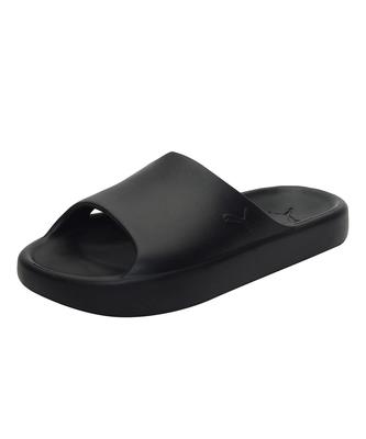 2025 Black Size Cm Beach/Pool Sandals, Spring/Summer Color Black/Puma (02), 27.0