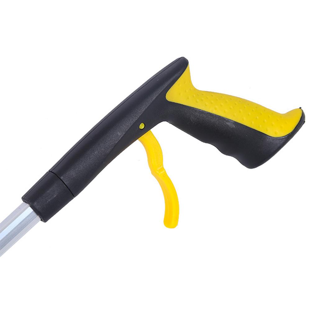 Foldable Pet Dog Outdoor Poop Clip Garbage Grabber Gripper Extender 32 Inch With Non-slip Jaws Lightweight Elderly Grabbing Tool