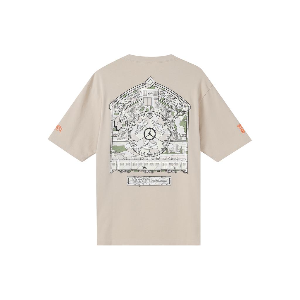 Jordan T Shirt Men's Light Khaki DV7001-206