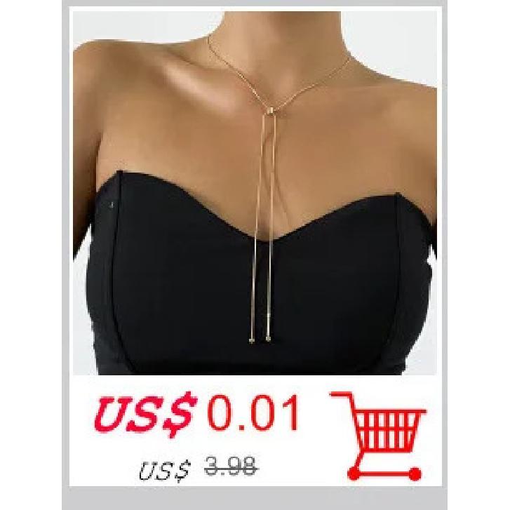Exaggerated Chunky Metal Wire Torques Choker Necklace Women Collar Punk Gold Color Wide Smooth Chain Jewelry Bijoux Steampunk