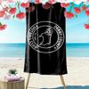 Toalla de Playa Estampada del Derby County F.C., Toalla Grande Suave de Secado Rápido para Playa, Camping, Natación