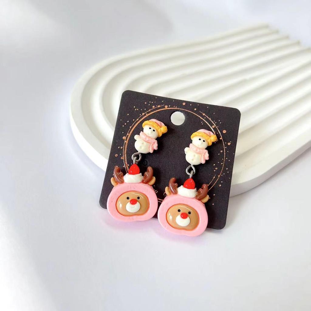Sweet Fresh Halloween-Christmas Ear Cuff Studs: Stylish, Unique Personality Earrings