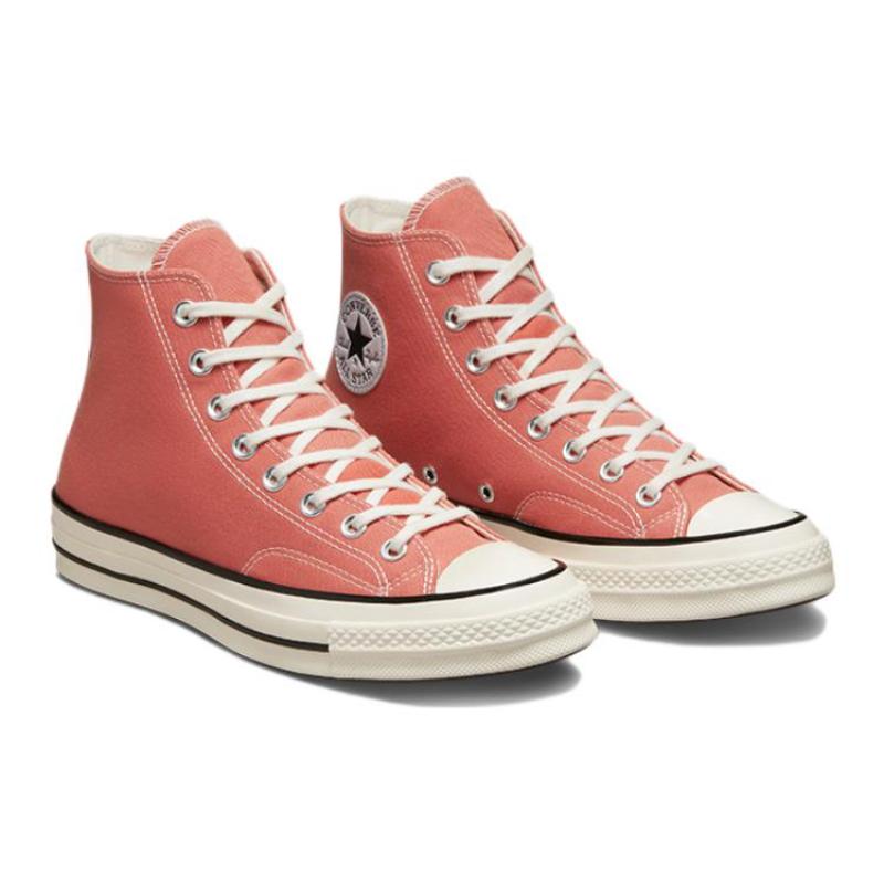 Converse 1970s Trendy Casual Versatile High Top Canvas Shoes Unisex Pink