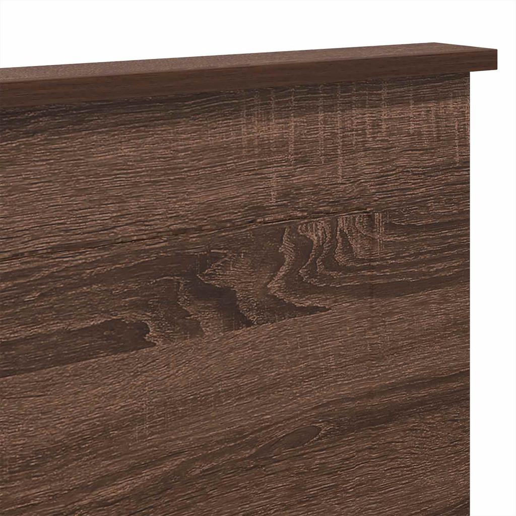 Headboard Brown Oak Effect 100 cm Particleboard