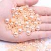 Colorful Flat-Bottomed Semi-Round ABS Imitation Pearls, 2-10mm, Mixed Sizes, 1000 Pieces for DIY Jewelry