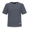 MARTINE GOLF Round Stripe T-Shirts_Navy