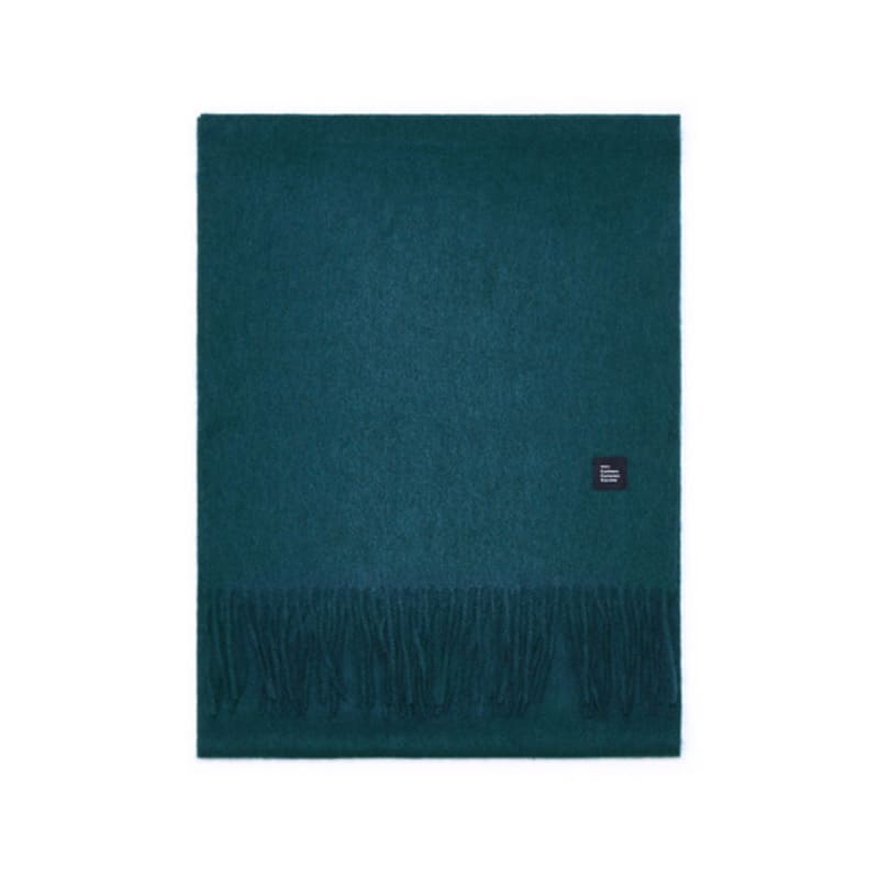 Velsey Classic 100 Cashmere Muffler [GREEN]