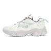 Fila Cat Paw 4.0 Simple Solid Color Non-Slip Wear-Resistant Low-Top Casual Shoes Women Sneaker Milk-White Lilac-Gray F12W332113FGD