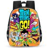 Teentitansgo Bag High Definition Printing Multifunctional Lightweight Backpack