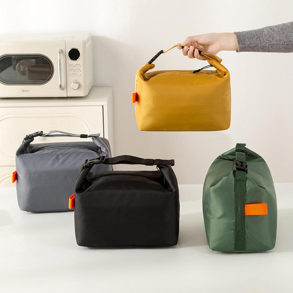 Insulated Lunch Bag Insulation Bento Pack Aluminum Foil Rice Bag Meal Pack Ice Pouch Portable Dinner Picnic Food Storage Handbag